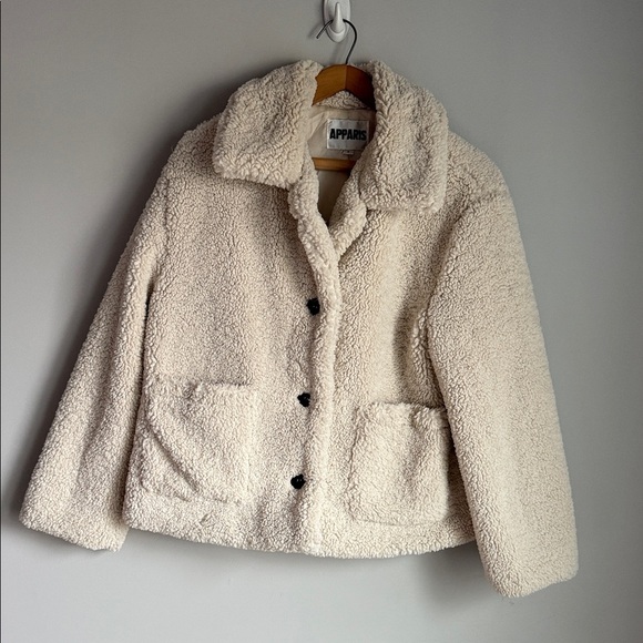 Apparis Faux Fur Jacket Small - Picture 2 of 13